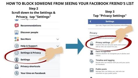 How To Block Someone From Seeing Your Facebook Friends List My Media