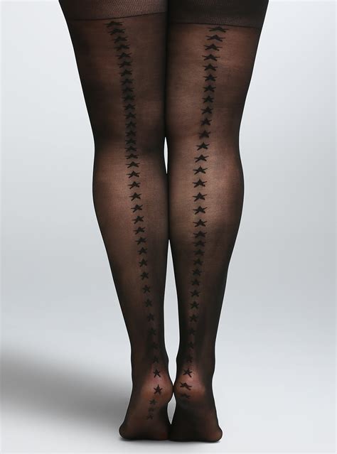 The Coolest Plus Size Tights For Size Stylish Curves