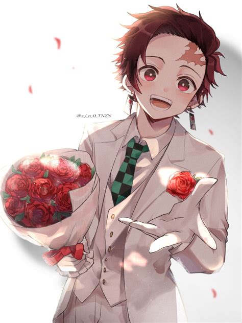 Tanjirous Wedding Suit Sin0tnzn Kimetsunoyaiba