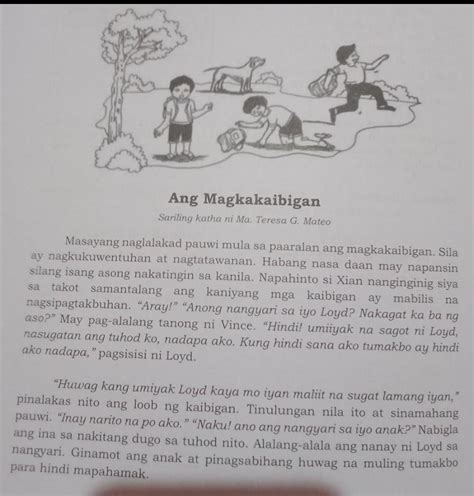 Panuto Ilarawan Ang Katangian Ng Mga Tauhan Sa Nobelang Binasa At Paano