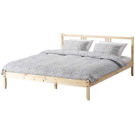 Ikea Full Size Bed Frame Solid Wood With Headboard 3426261721414
