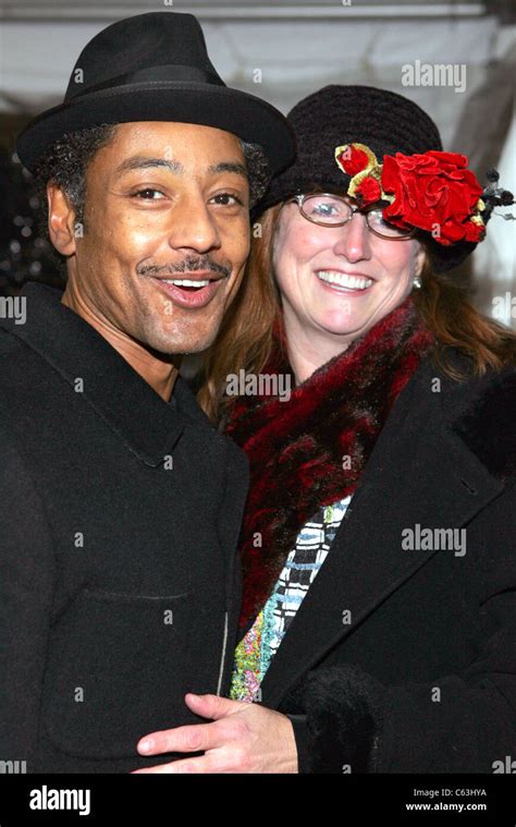 Giancarlo Esposito And Wife At The Premiere Of The Aviator At The