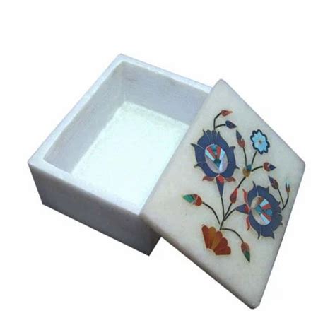 Exclusive Flower Designs Of Marble Jewelry Box Inlay Stone Floral Art