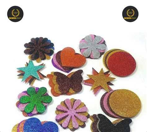 Glitter Sheet Cutting For Craft Gsm 150 200 At Rs 25piece In Pali