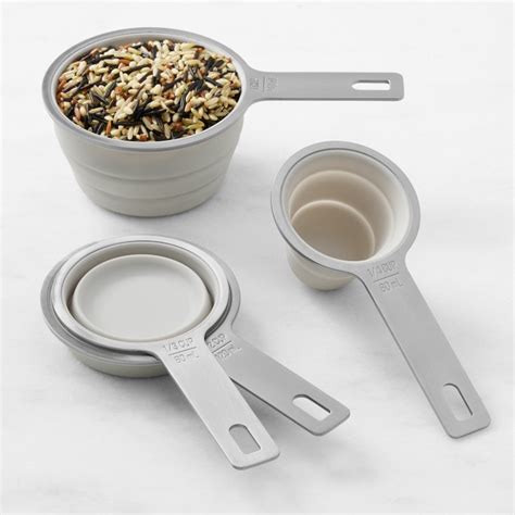 Williams Sonoma Collapsible Measuring Cups And Spoons Williams Sonoma
