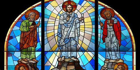 Transfiguration Of The Lord Jesus Christ 2 Stained Glass