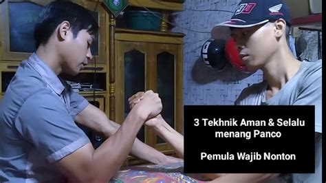 Edukasi Panco Arm Wrestling Indonesia Teknik Panco Youtube