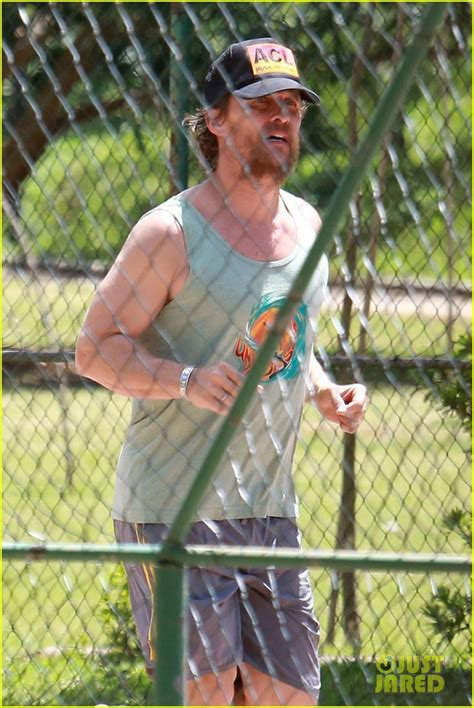 Photo Matthew Mcconaughey Gets In A Workout In Brazil Photo Just Jared