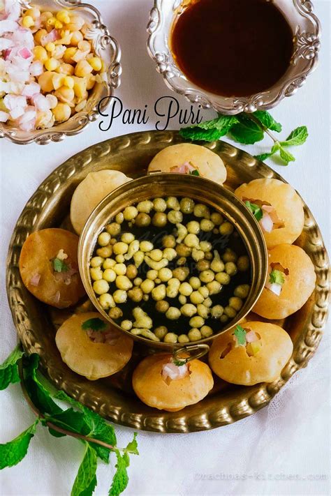 Pani puri recipe, How to make best pani puri at home (Video recipe)