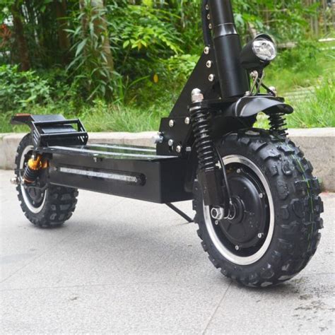 Flj Foldable Off Road Electric Scooter For Adults 2400w Motor Gearscoot