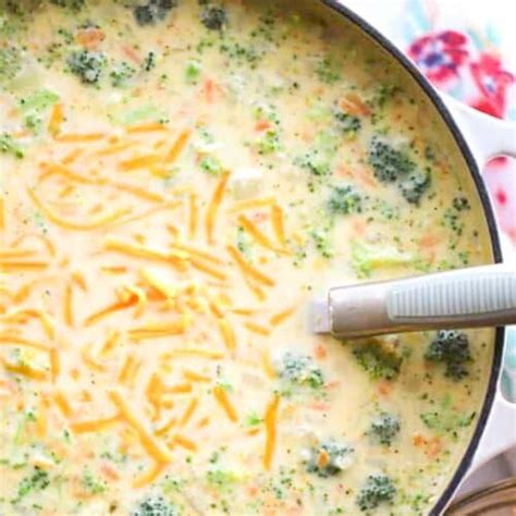 Easy Potato Broccoli Soup The Carefree Kitchen