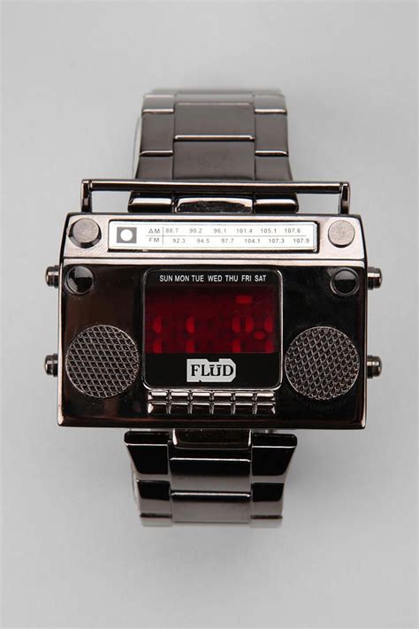 Flud Boombox Watch Watches Unique Watch Design Boombox