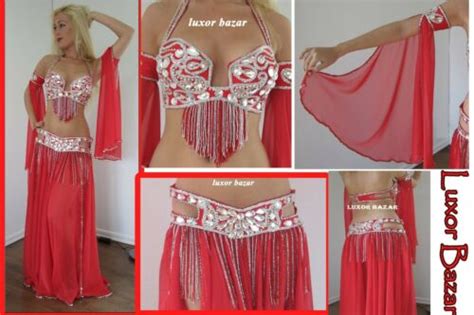 Professional Belly Dance Costume From Egypt Bellydance Custom Made Any Color New Ebay