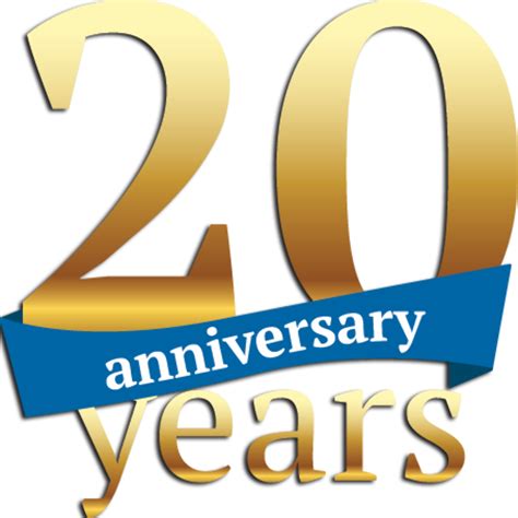 Download High Quality Anniversary Clipart 20 Year Transparent Png