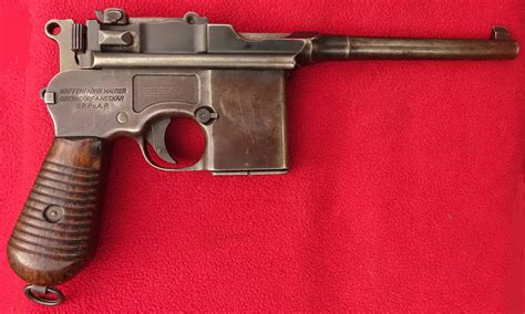 Pistole Mauser C96712 Kategorie A Sběratelské Zbraně