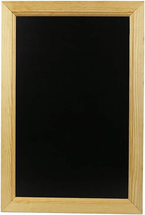Chalkboards Uk Framed Blackboard Wood Black A2 625 X 450 Mm Amazon
