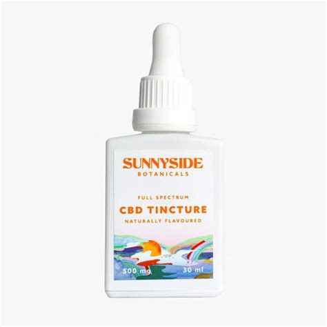 Buy Sunnyside Botanicals Full Spectrum Cbd Tincture 600mg In Canada