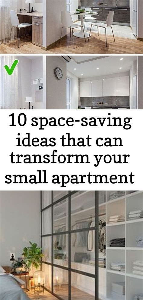 10 Space Saving Ideas That Can Transform Your Small Apartment 2 Small