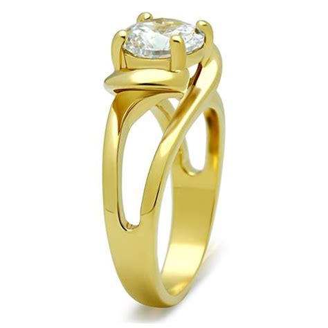 20 Ct Round Brilliant Cut Cz 14k Gold Plated Engagement Ring Womens