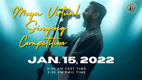 3rd Audition Day Mega Virtual Singing Competition 2022 Edition Youtube