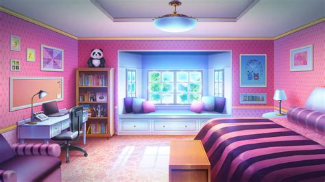 Anime Bedroom Wallpapers Wallpapers Com
