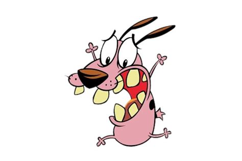 Check Out This Transparent Courage The Cowardly Dog Terrified Png Image