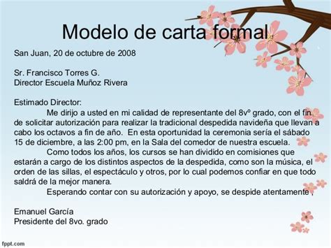 3 Ejemplos De Formal Carta Formal Ejemplo Para Niños Modelo De Informe