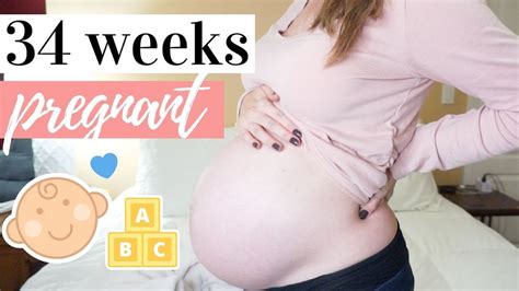 34 Week Pregnancy Update Symptoms Pregnancy Brain And Adult Diapers Youtube