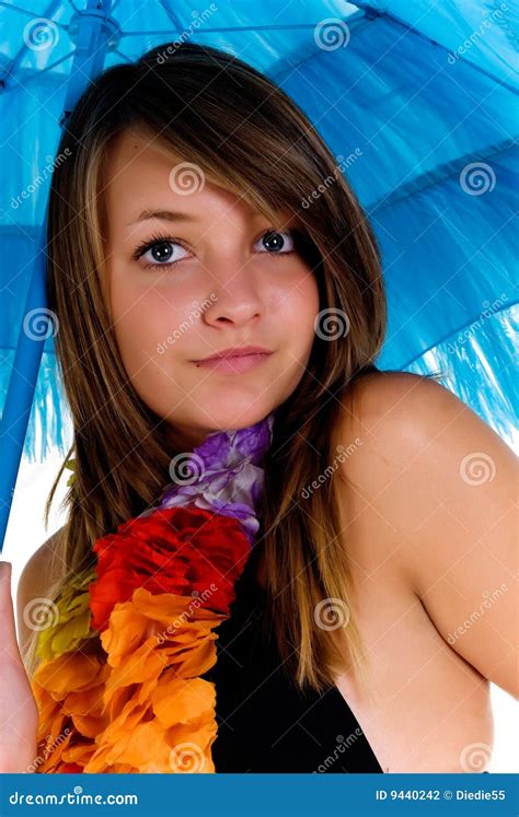 Jeune Fille D Adolescent Dans Le Bikini Image Stock Image Du Bikini