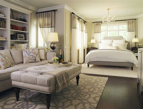 The master bedroom is the one room in a home that builders claim is in 100% of homes. Portfolio Laura Stein Interiors | Large master bedroom ...
