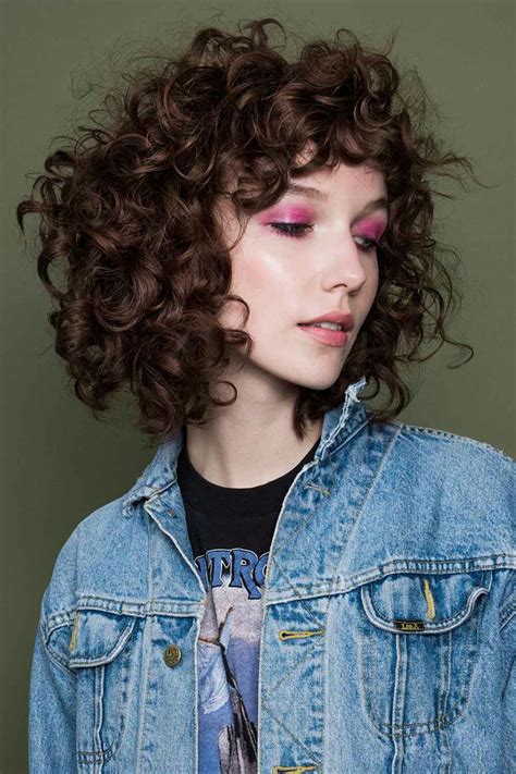 Curly Shag Haircuts For Short Medium And Long Curls Page Of