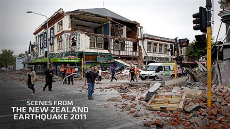 Scenes From New Zealand Earthquake 2011