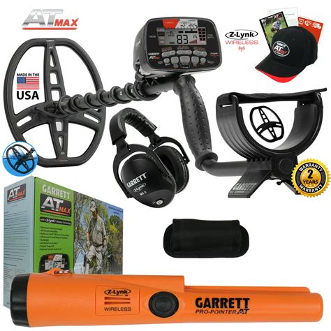 Garrett At Max Waterproof Metal Detector With Pro Pointer At Z Lynk