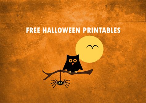 30 Free Halloween Printables For A Spooktacular Party