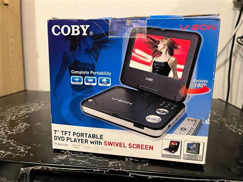 Portable Dvd Player Cdmp3 Coby Tf Dvd7006 Ebay