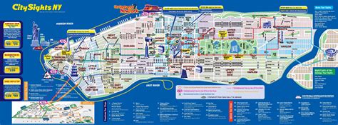 Printable Map Of New York City Tourist Attractions Printable Maps My
