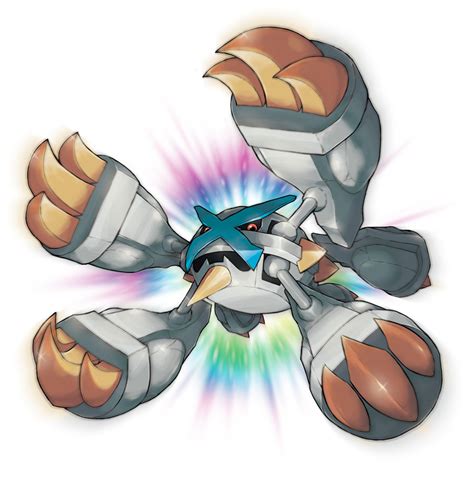 Metagross official artwork gallery Pokémon Database