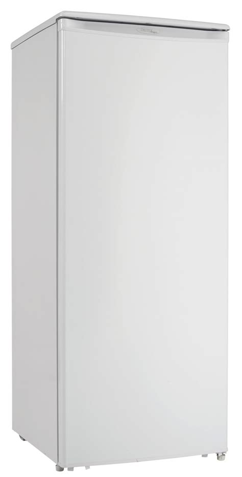 danby designer 8 5 cu ft upright freezer in white dufm085a4wdd danby canada