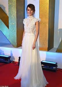 Kara Tointon Walks The National Television Awards Red Carpet Daily
