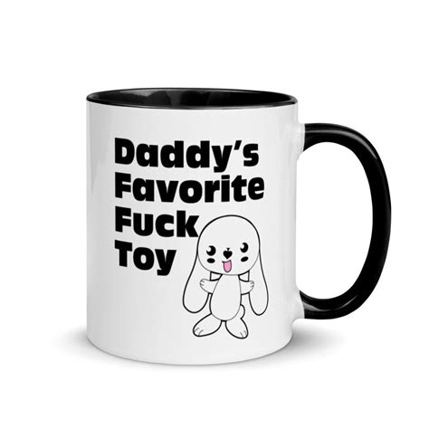 Daddy S Favorite Fuck Toy Snowbunny Mug With Color Inside Etsy