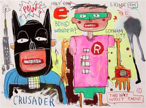 Artist Jean Michel Basquiats Artwork Reveals Powerful Superhero Influences