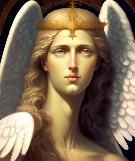 Archangel Gabriel Angel Of Beauty And Harmony Generative Ai I
