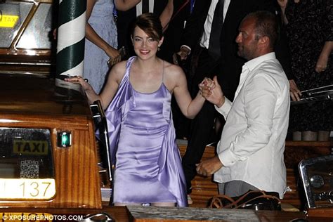 Emma Stone Wears Negligee Inspired Mini At La La Land Premiere At