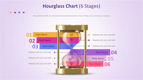 Hourglass Chart Diagram 6 Stages