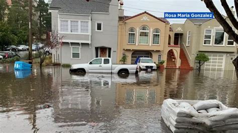Its Destroyed Sf Residents Home Flooded During Heavy Rain Abc7