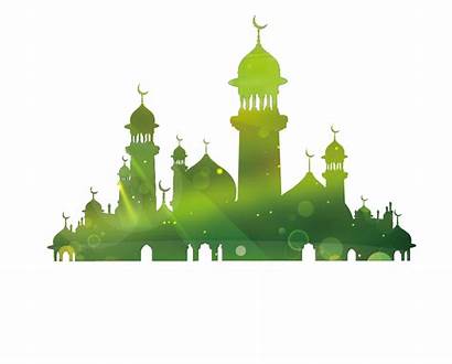 Mosque Vector Clipart Masjid Eid Background Transparent