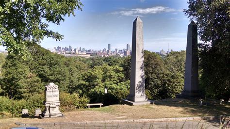 Boston As Seen From Mt Auburn Cemetery Watertown Ma 4320x2432 Oc