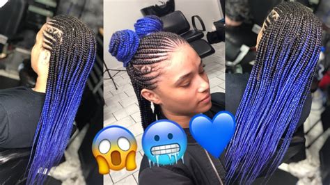 Half Braids Half Cornrows The Hottest New Hair Trend Click Here To Learn More