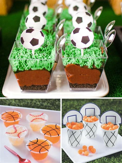 Sports Vbs Theme Ideas Fun365 Food Themes Sports Snacks Easy Desserts
