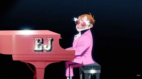 Elton John Y Gorillaz Presentan Nuevo Sencillo The Pink Phantom Poresto